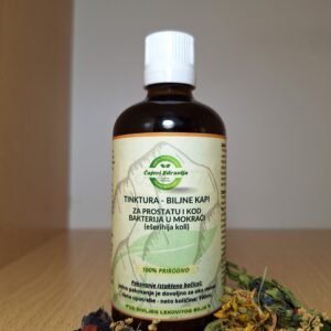 Tinktura - Biljne kapi za prostatu i kod bakterija u mokraći (ešerihija koli)